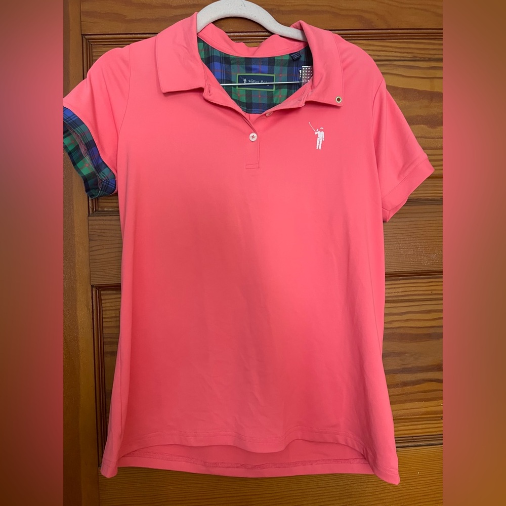 William Murray Coral Golf Polo